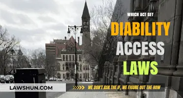 Unveiling the Landmark Legislation Behind Disability Access Laws
