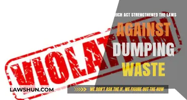Strengthening Environmental Laws: The Act Combating Waste Dumping Practices