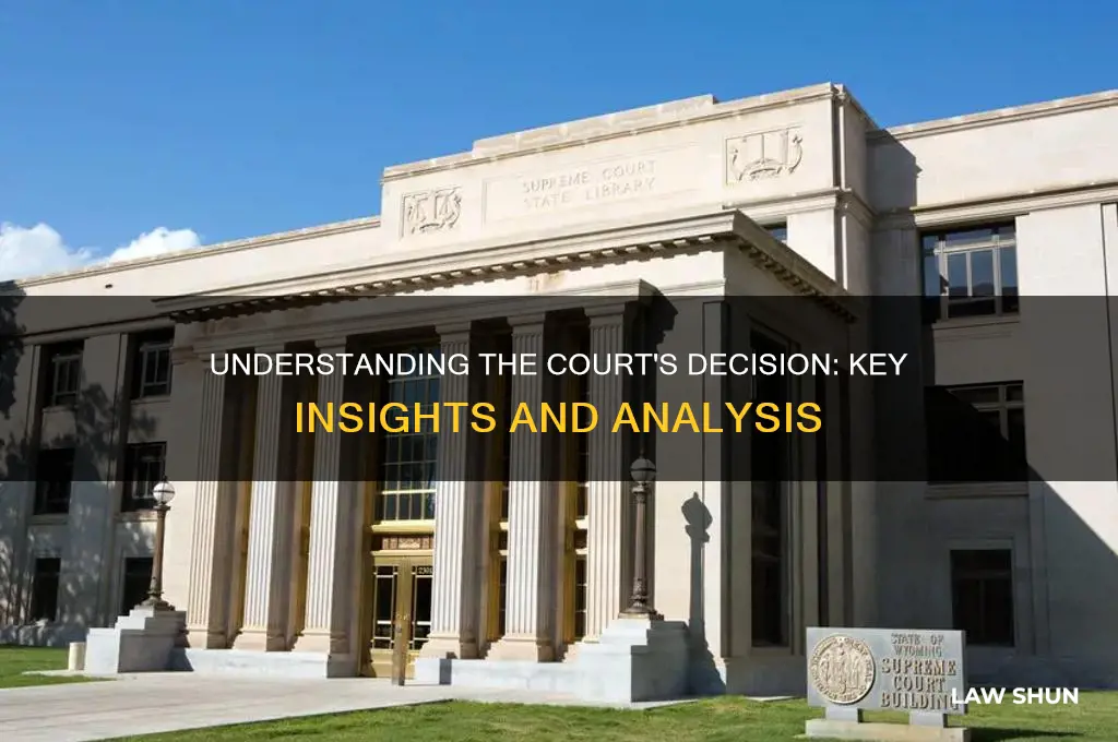 which answer best describes the court