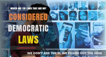 Undemocratic Laws: Identifying Legal Provisions That Contradict Democratic Principles