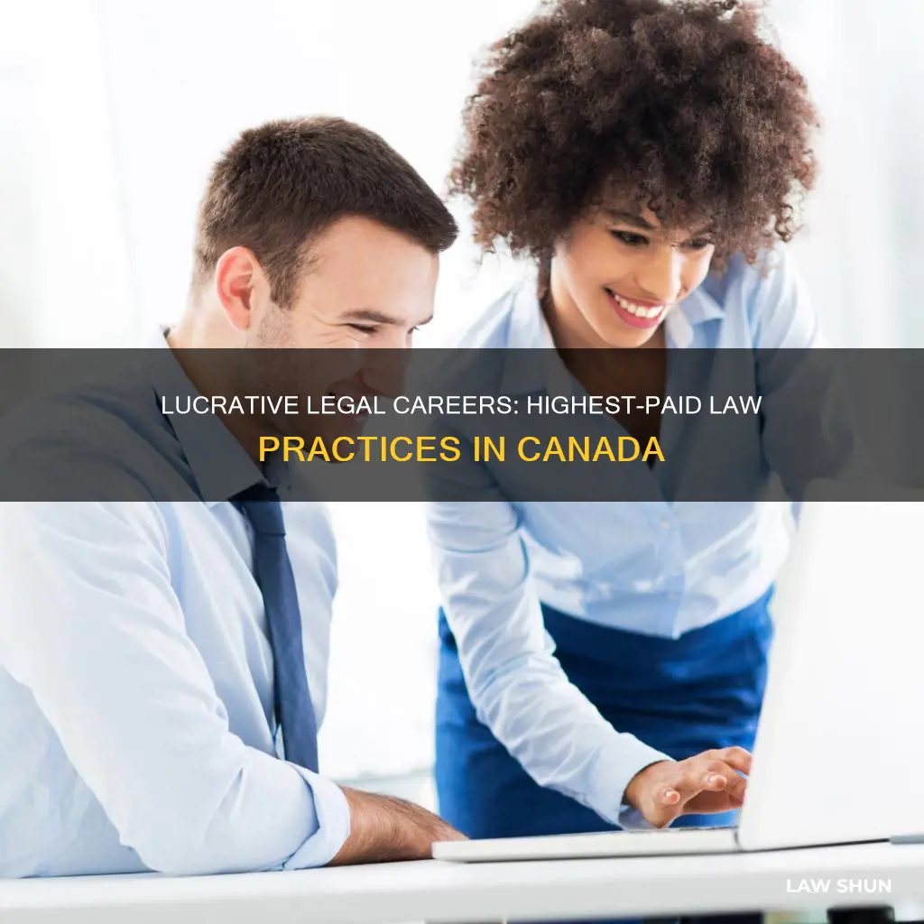 which area of law pays the most in canada