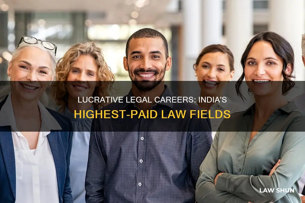 which area of law pays the most in india