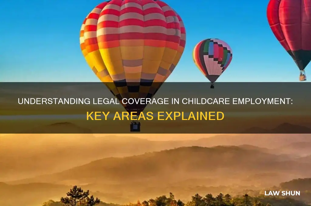which areas of employment are covered by law in childcare