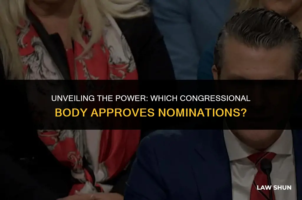 which body of congress approves nominations