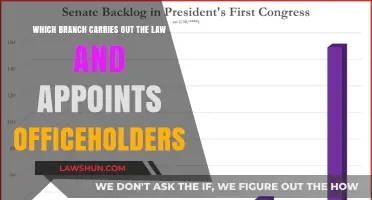 Executive Branch: Law Enforcement and Officeholder Appointments Explained