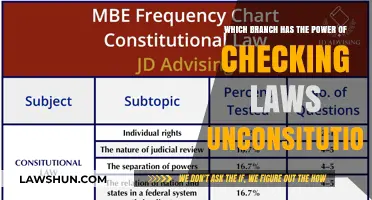 Judicial Review: The Branch Empowered to Declare Laws Unconstitutional