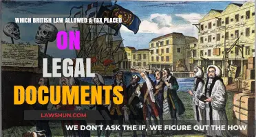 The Stamp Act: Britain's Tax on Legal Documents