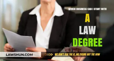 Law Degree: Business Opportunities You Can Pursue