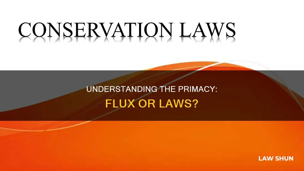 which came first flux or laws