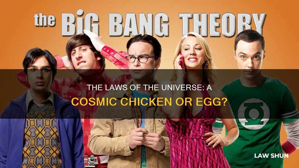which came first the universe or laws of the universe