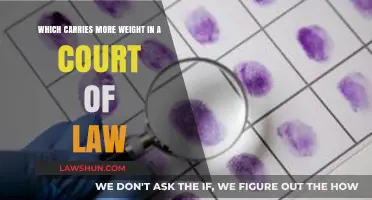 Evidence vs. Testimony: Which Holds Greater Legal Weight in Court?