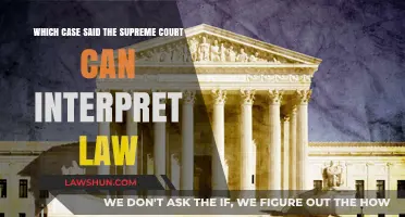 Supreme Court: Law Interpreters