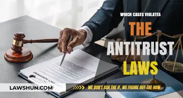 Antitrust Laws: Violation Cases and Their Consequences