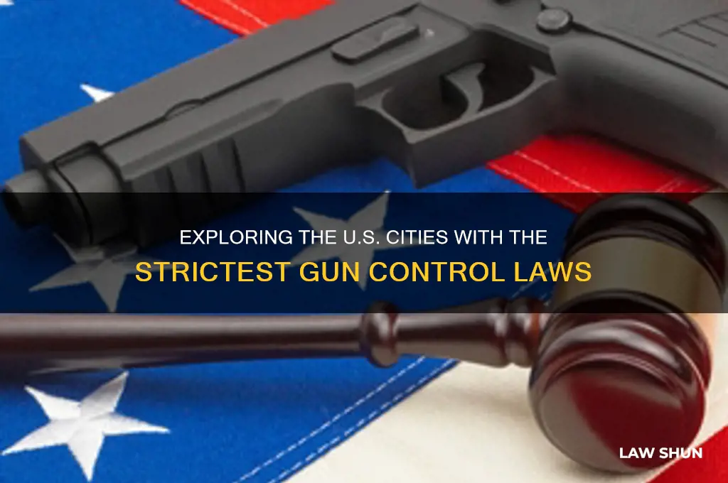 which cites on us have toughestgub laws