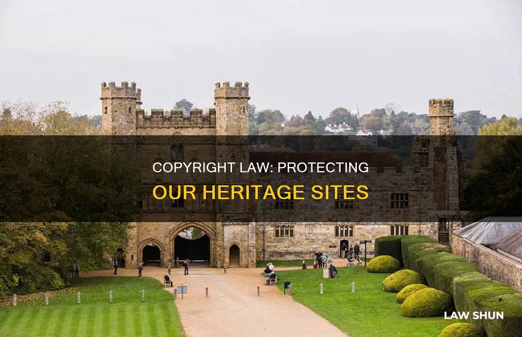 which copyright law apply to heritage sites