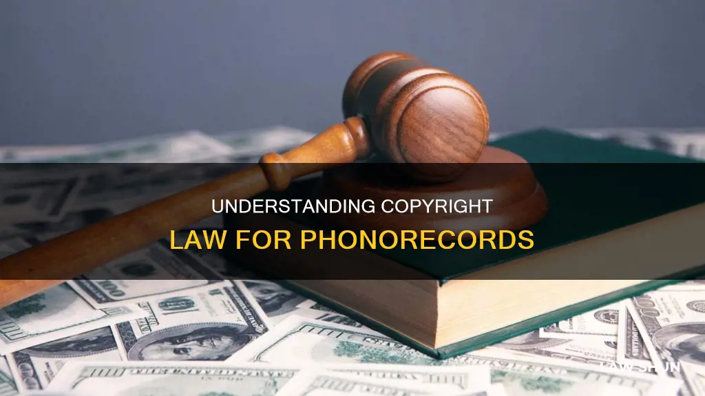 which copyright law regulation applies to phonorecords