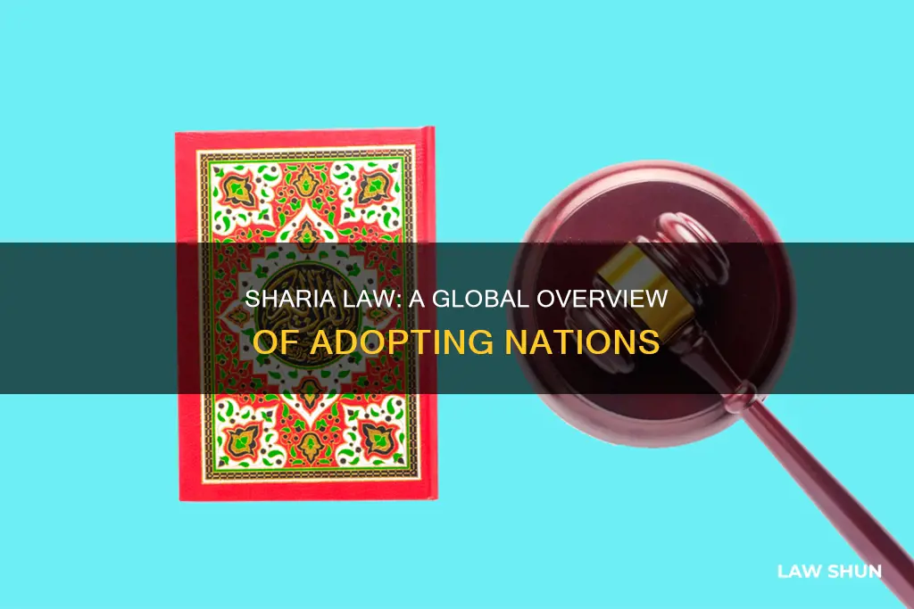 which countries apply sharia law