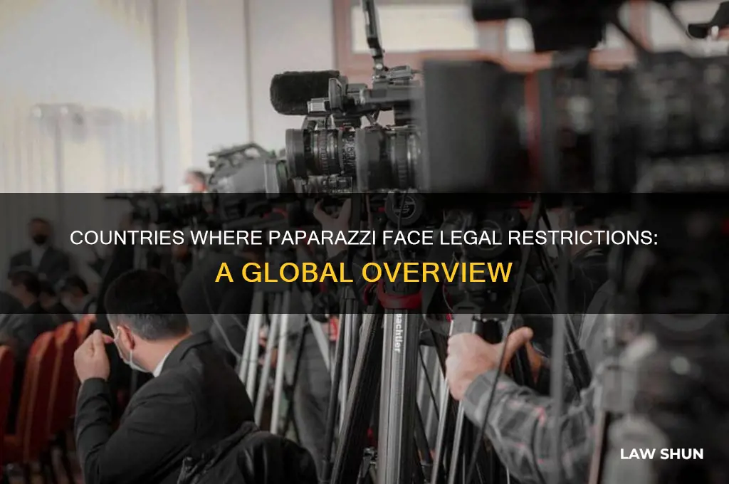 which country has law against paparozi