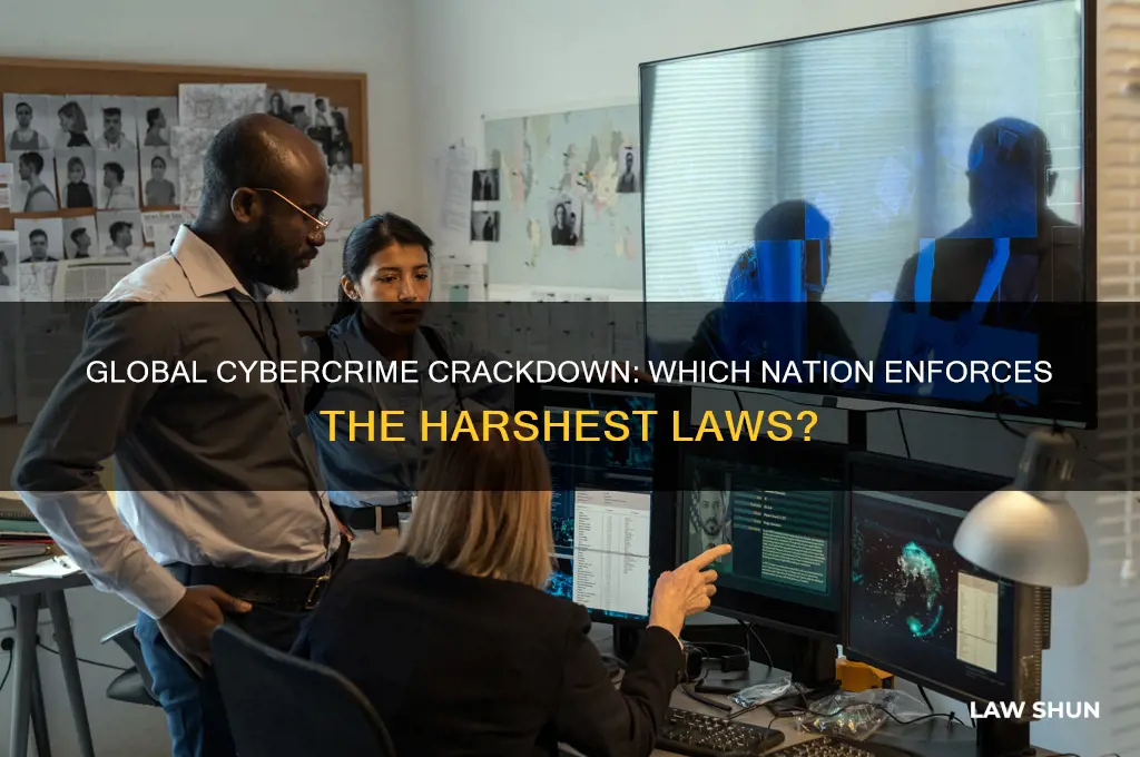 which country has the strictest cybercrime laws