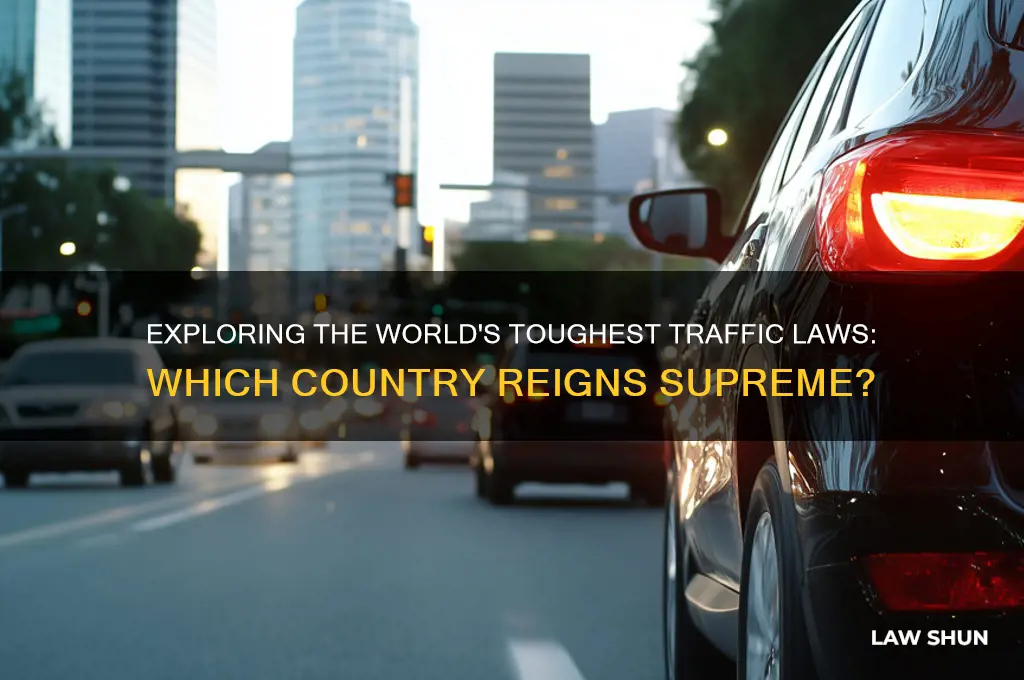 which country has the strictest traffic laws