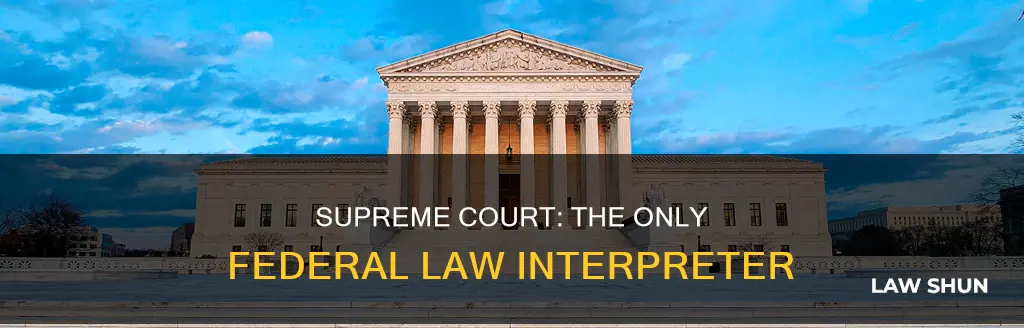 which court can strike down federal law