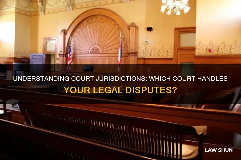 which court handles law disputes
