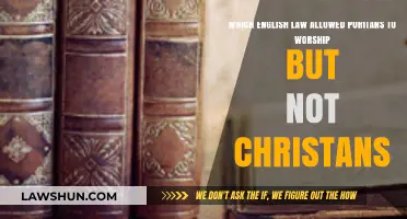 Puritan Worship Freedoms: The English Law That Excluded Christians