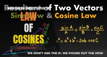 Law of Cosines: Understanding the Correct Equation Application