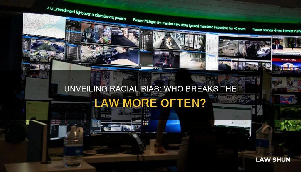 which ethnicities break the law more often