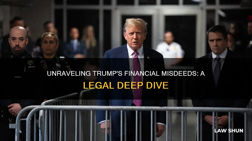 which finance laws did trump break