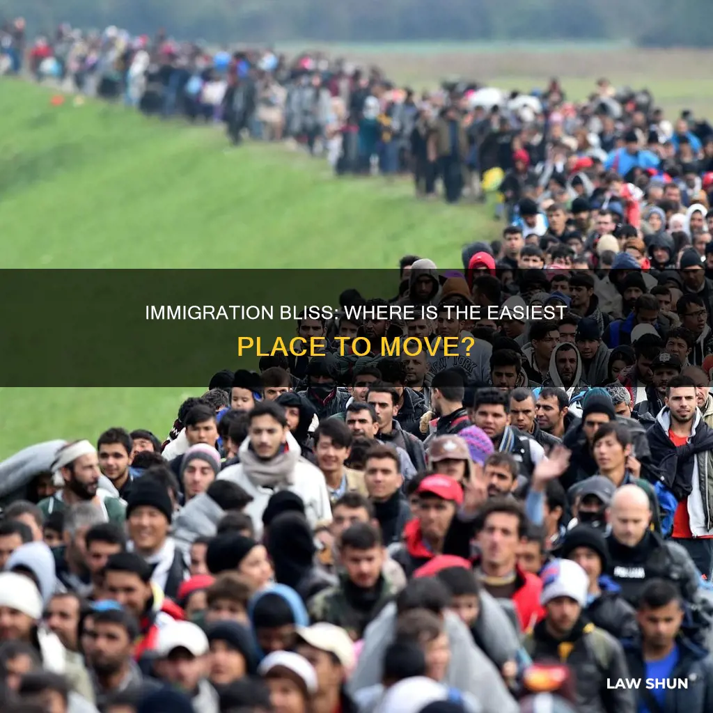 which first world country has the most relaxed immigration laws