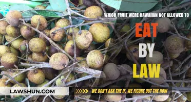 Forbidden Fruits: Uncovering Hawaii's Historical Laws on Eating Certain Fruits