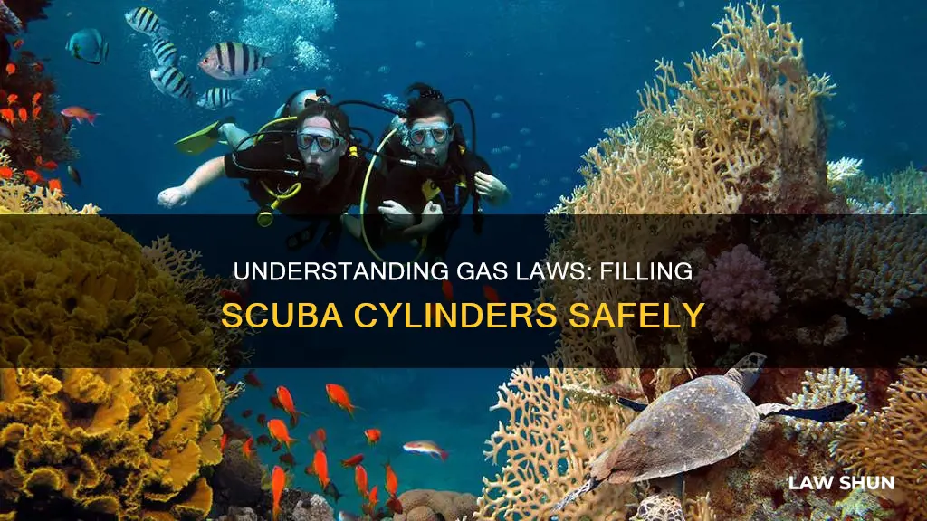 which gas law becomes a factor when filling scuba cylinders