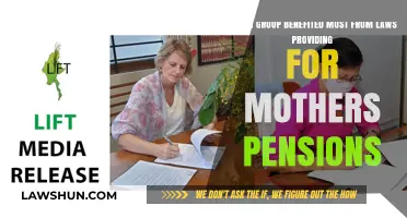 Mothers' Pensions: Unveiling the Primary Beneficiaries of Early Welfare Laws