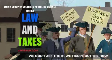 Protesters Against British Rule: The Colonists' Uprising