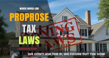 Who Can Propose Property Tax Laws?