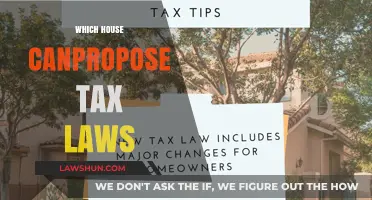 Tax Law Proposals: Which House Leads?