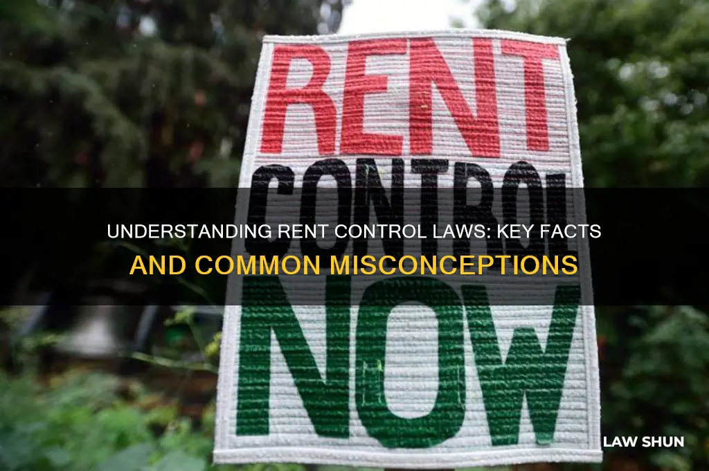 which is a correct statement about a rent control law