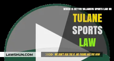 Villanova vs. Tulane Sports Law Programs: Which One Reigns Supreme?