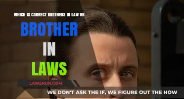 The Correct Way to Address: Brothers-in-Law