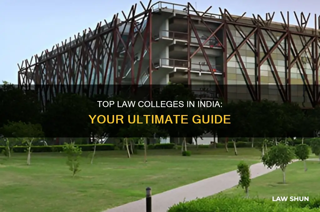 which is the best law colleges in india