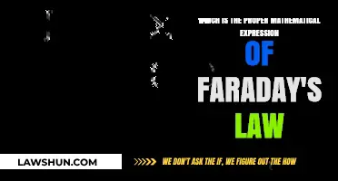 Understanding Faraday's Law: The Correct Mathematical Expression Explained