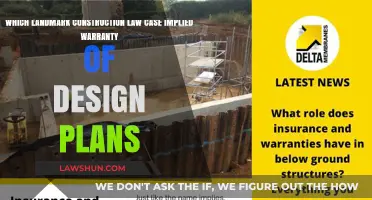 Landmark Construction Law: Design Plans' Implied Warranty
