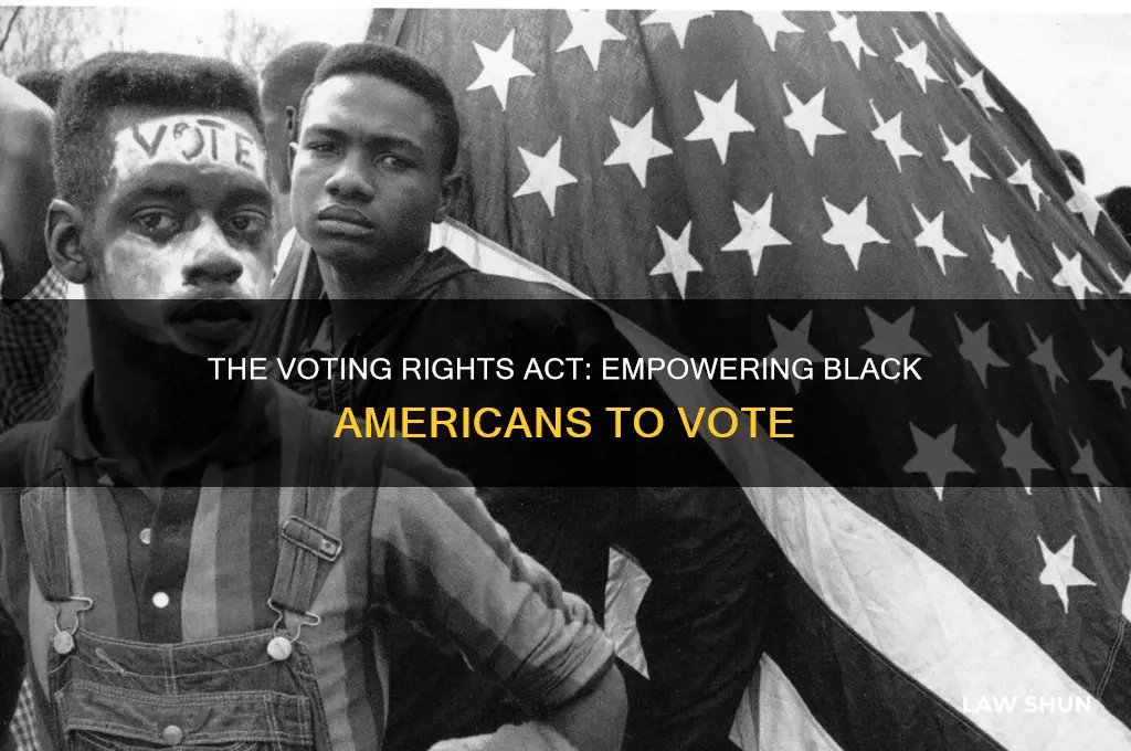 which law allowed black people to vote