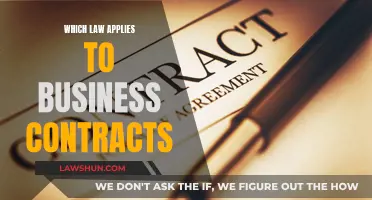 Business Contracts: Navigating Applicable Laws