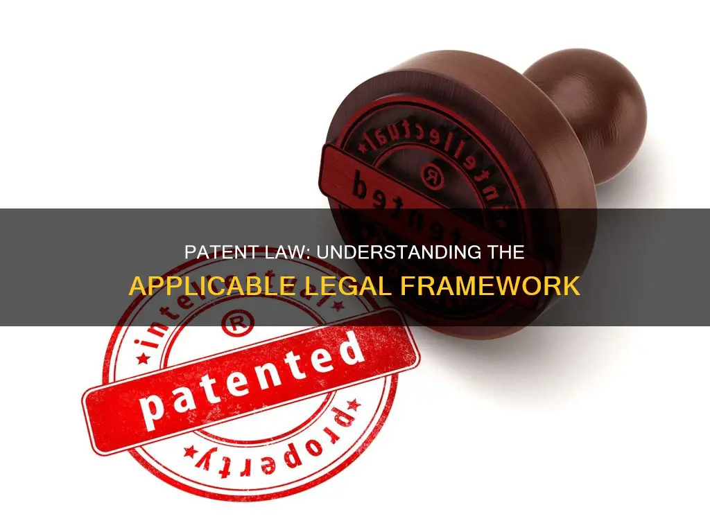 which law applies to patent