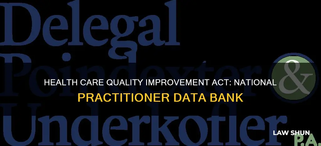 which law created the national practitioner data bank