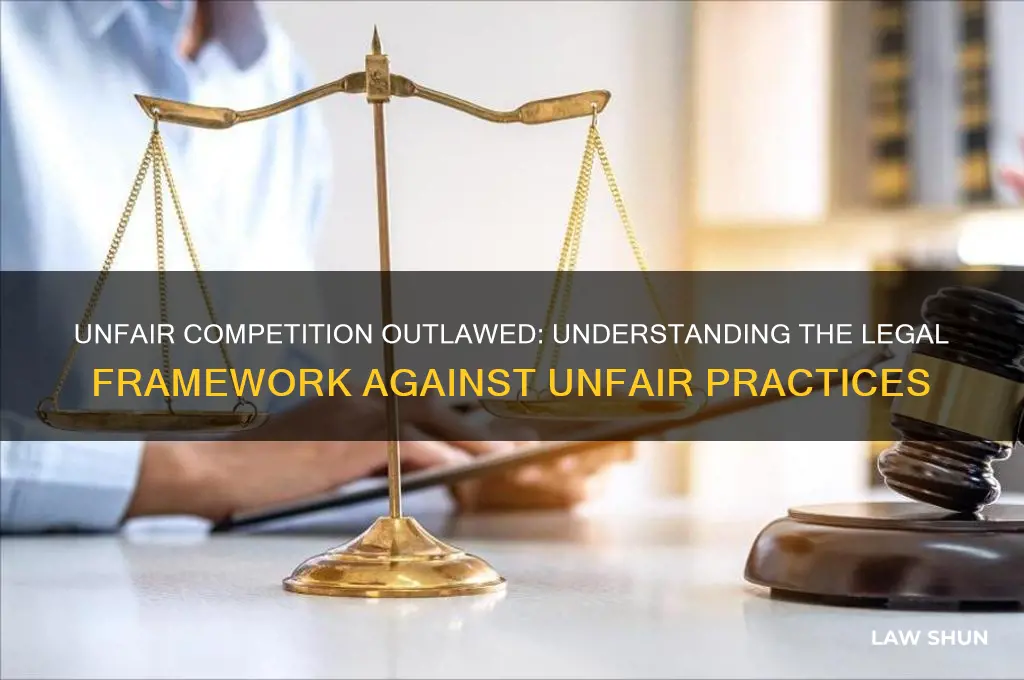 which law holds unfair methods of competition to be illegal