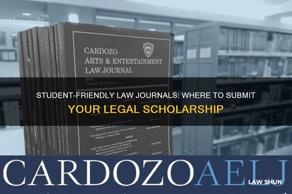 which law journals accept submissions from students