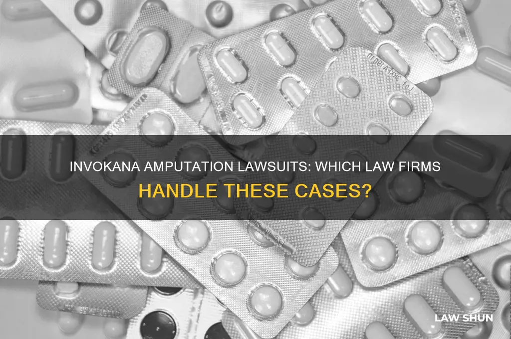 which law office deals with taking invokana and had amputation